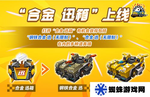 《跑跑卡丁車》“合金 迅”正式上線  歷年非凡禮包限時返場
