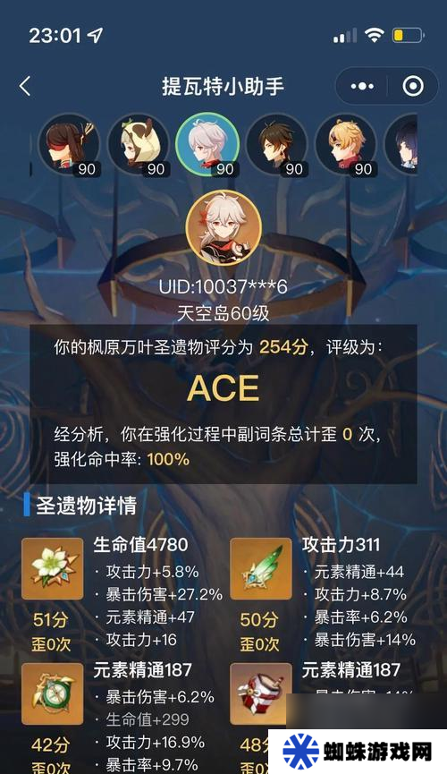 原神主C圣遺物推薦（挑選最佳裝備）
