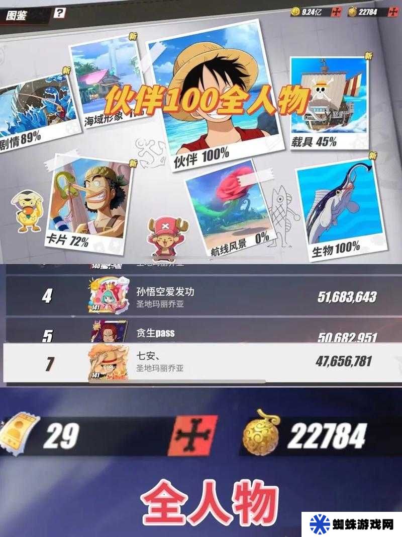 航海王熱血航線角色強(qiáng)度如何排名？揭秘策略與激情的航海之旅懸念！